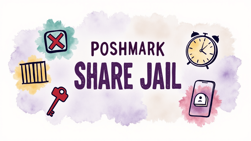 How to get out of Poshmark share jail